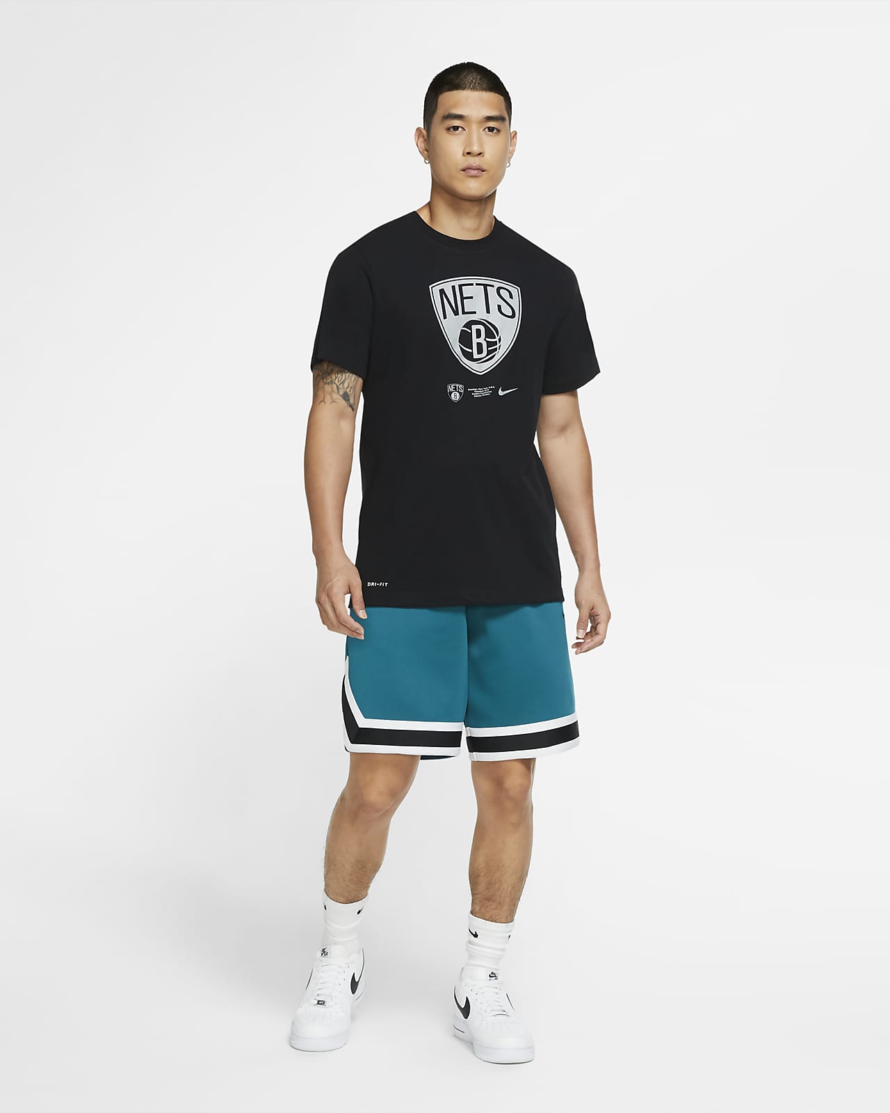 brooklyn nets nike t shirt