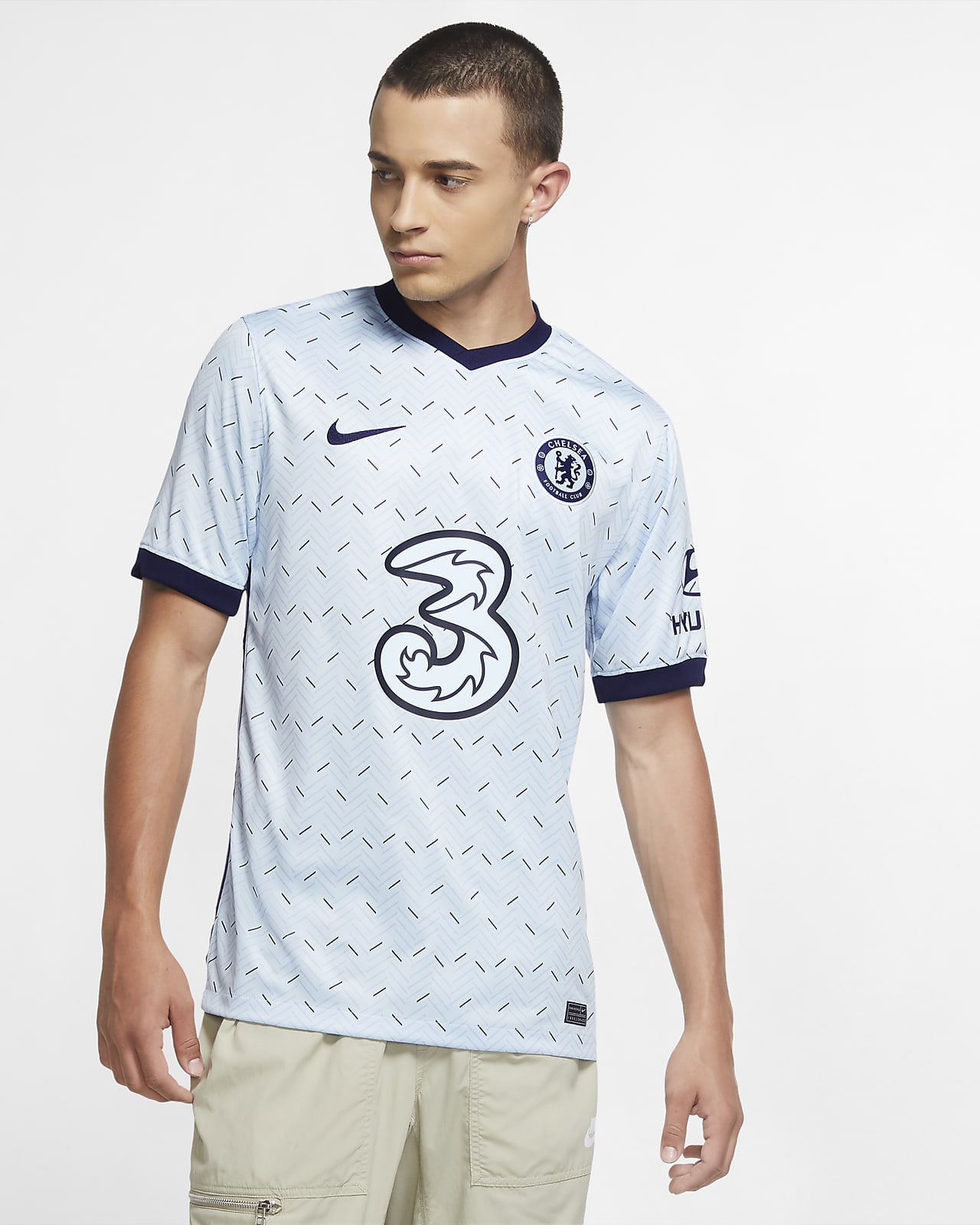 Camiseta de fútbol de visitante para hombre Chelsea FC 2020/21 Stadium. Nike .com