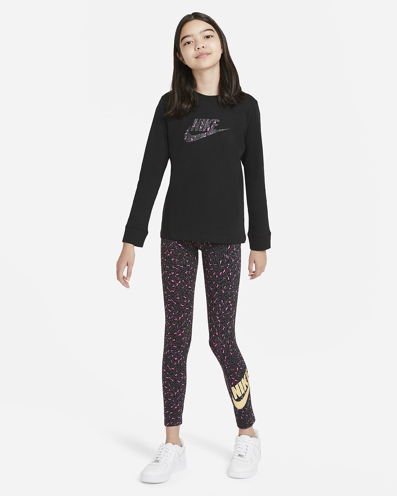 nike tights t shirt