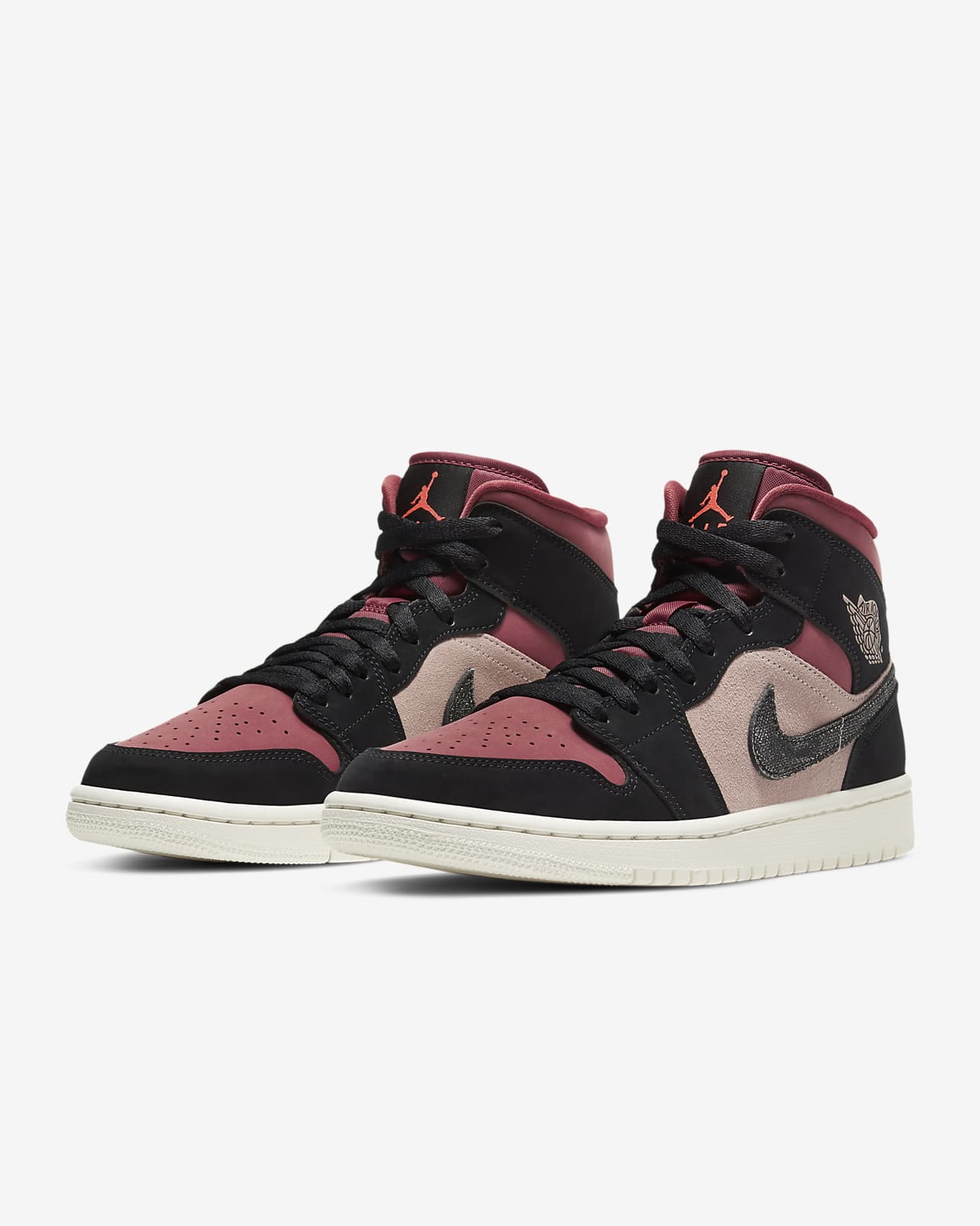 jordan 1 rosas mujer