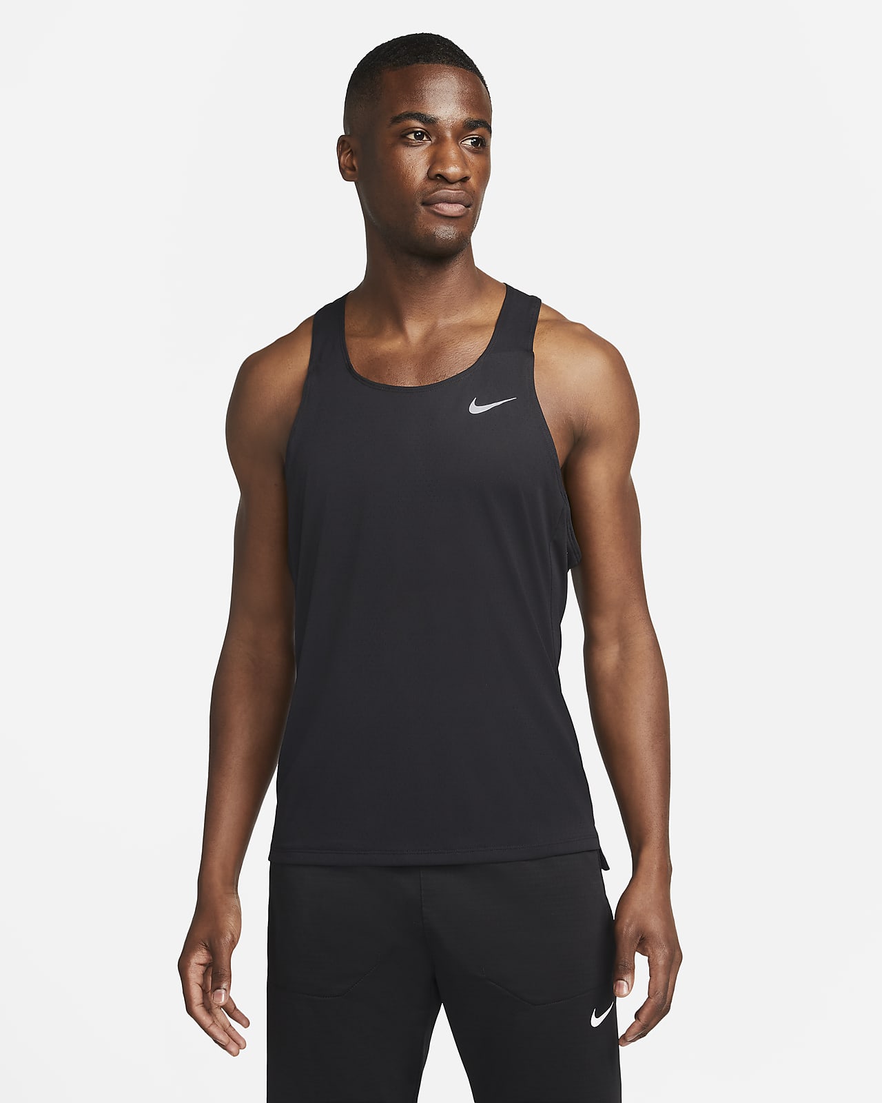 Nike dri on sale fit singlet mens