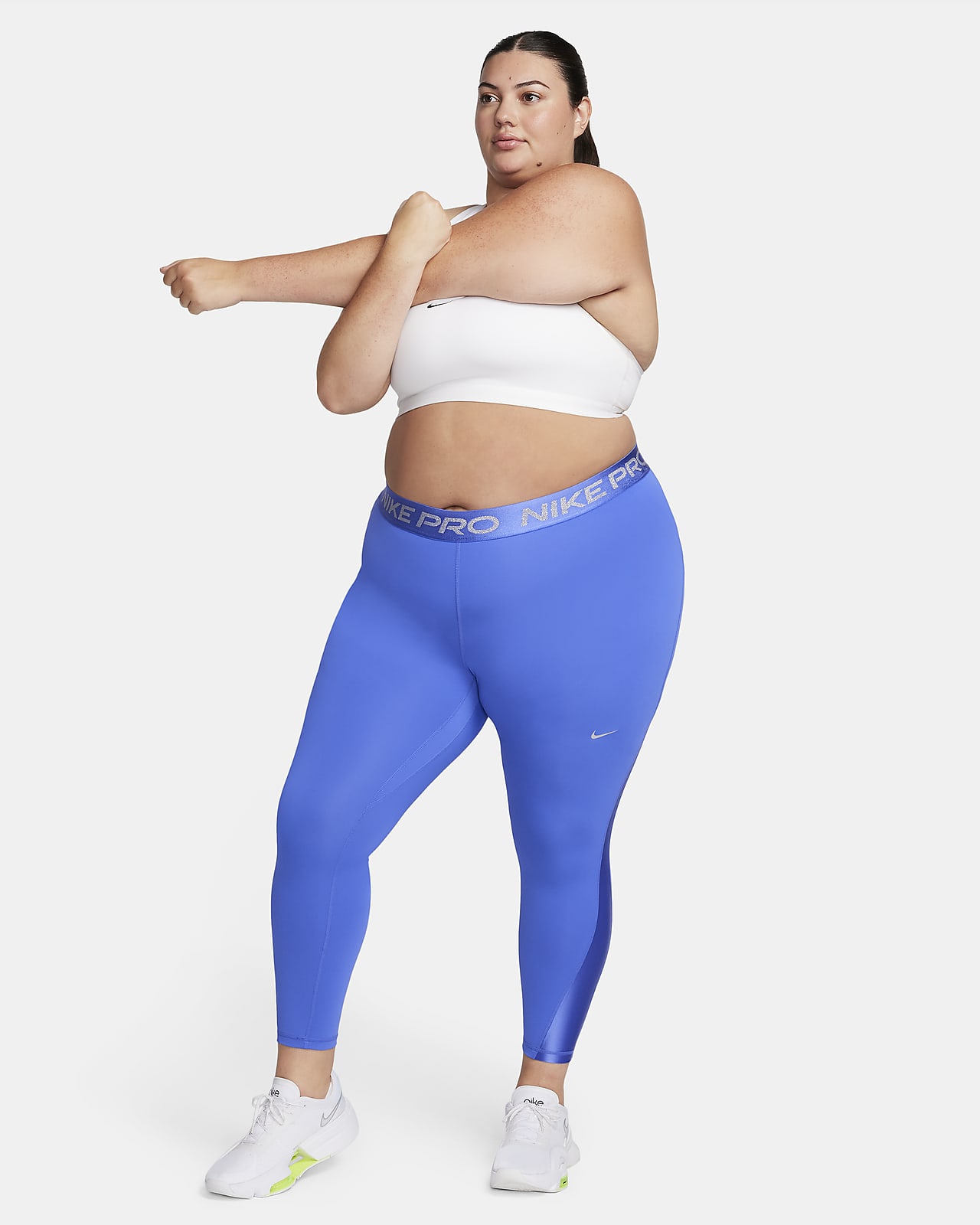 Nike Women`s Yoga Dri-FIT Luxe High-Waisted 7/8 Leggings Plus Size