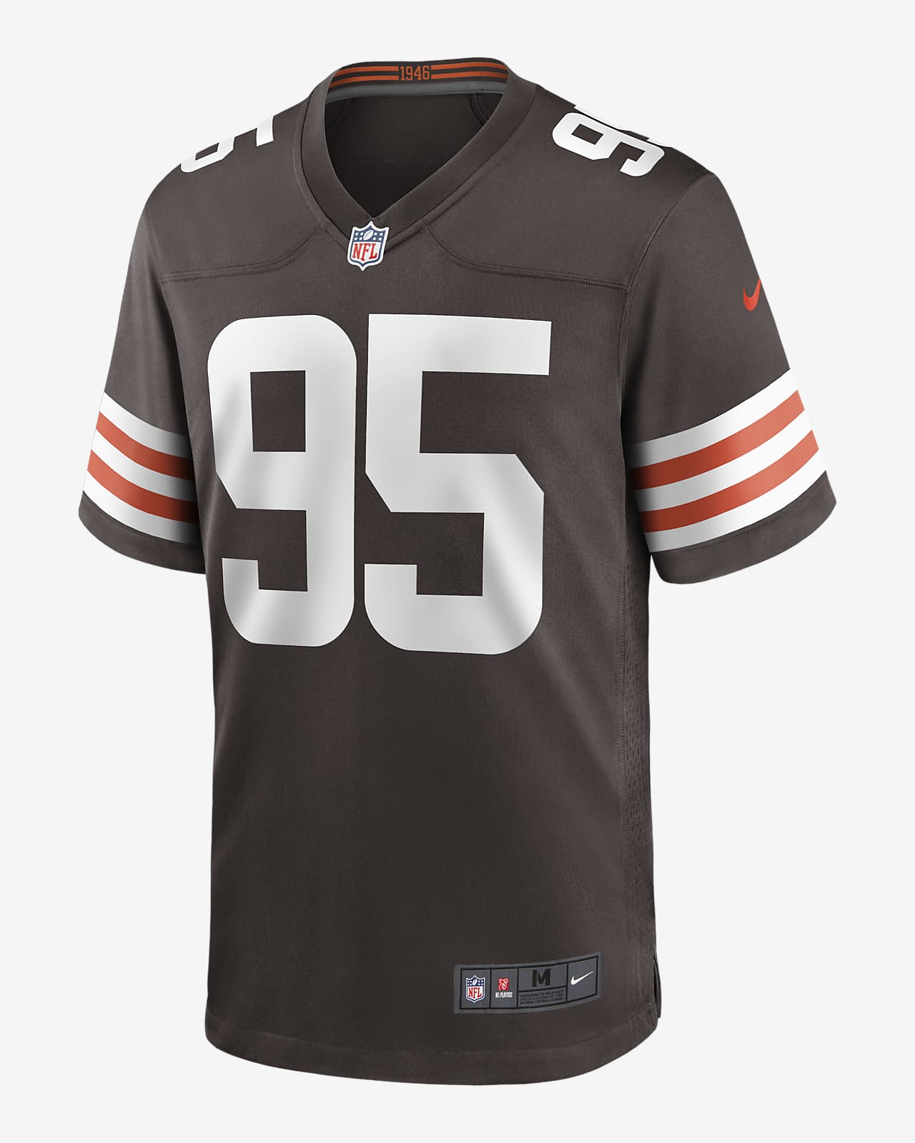 NFL Cleveland Browns (Myles Garrett) Men's Game Football Jersey. Nike.com