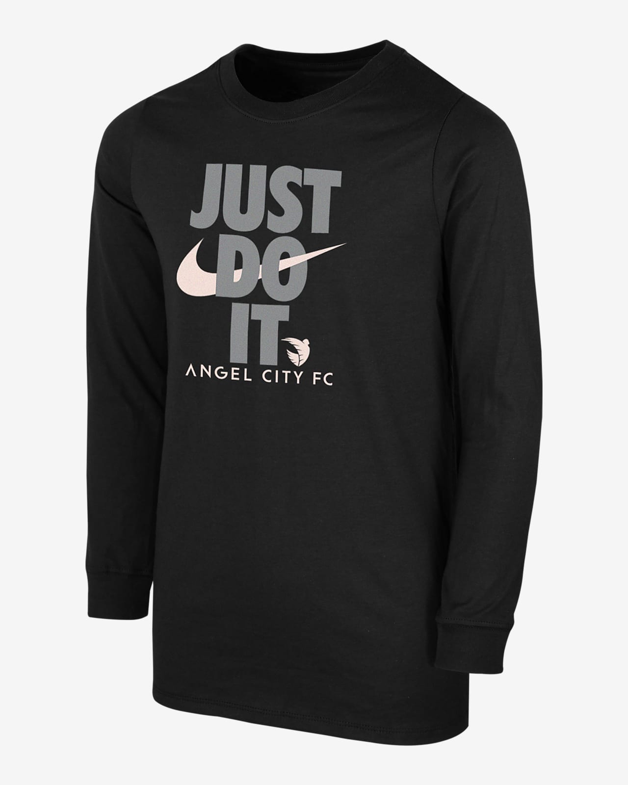 Angel City FC Big Kids' (Boys') Nike Soccer Long-Sleeve T-Shirt