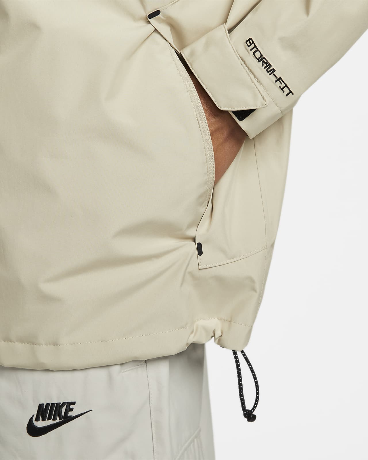 Nike Sportswear StormFIT Legacy Men's Hooded Shell Jacket. Nike BE