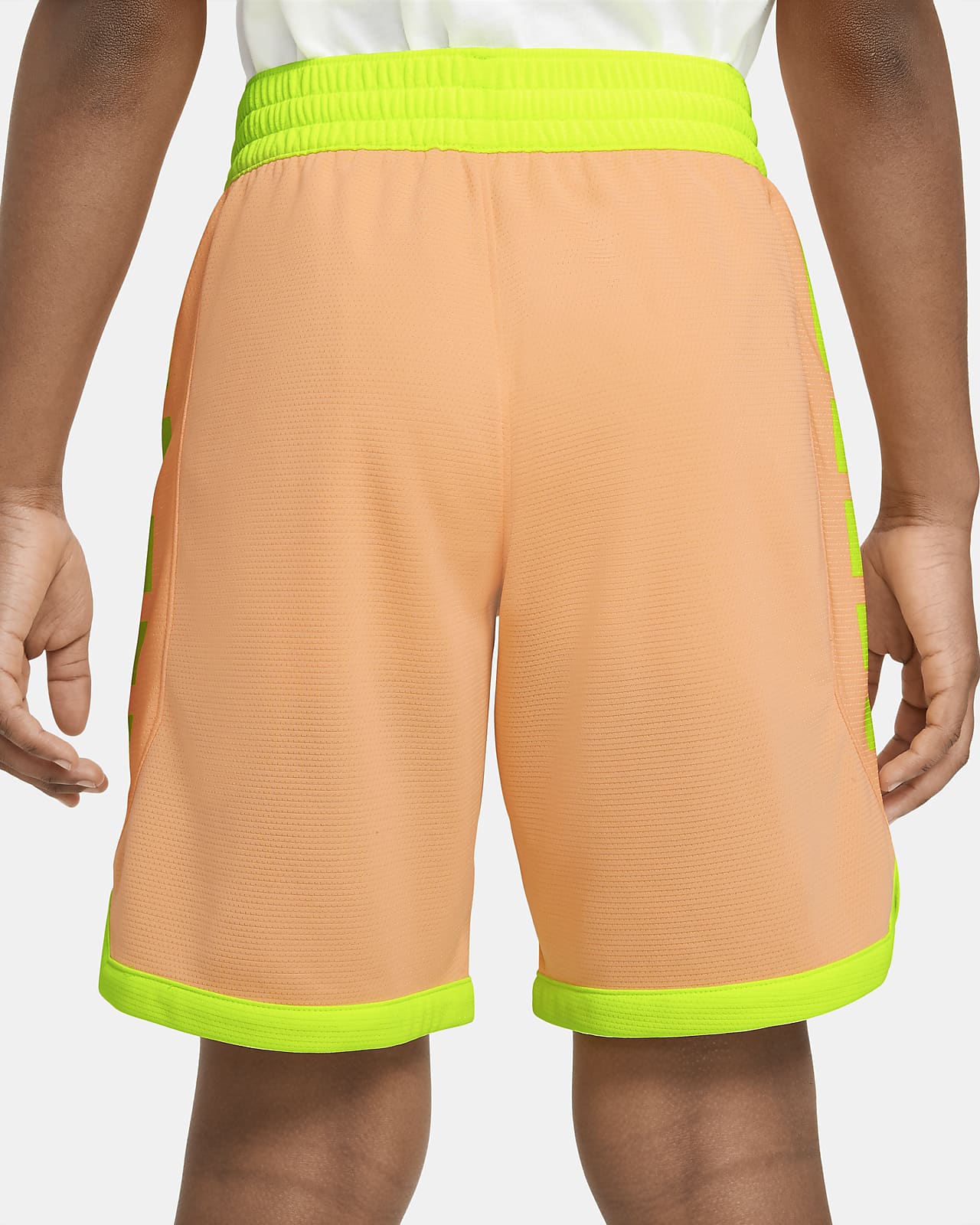orange nike elite shorts