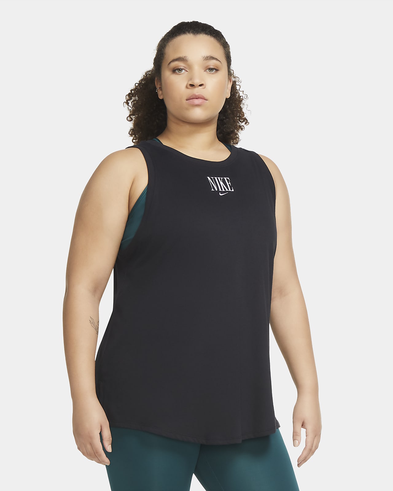 nike women's plus size tank tops