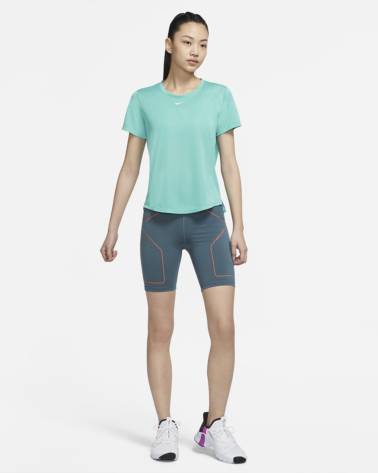 nike women's standard fit shorts