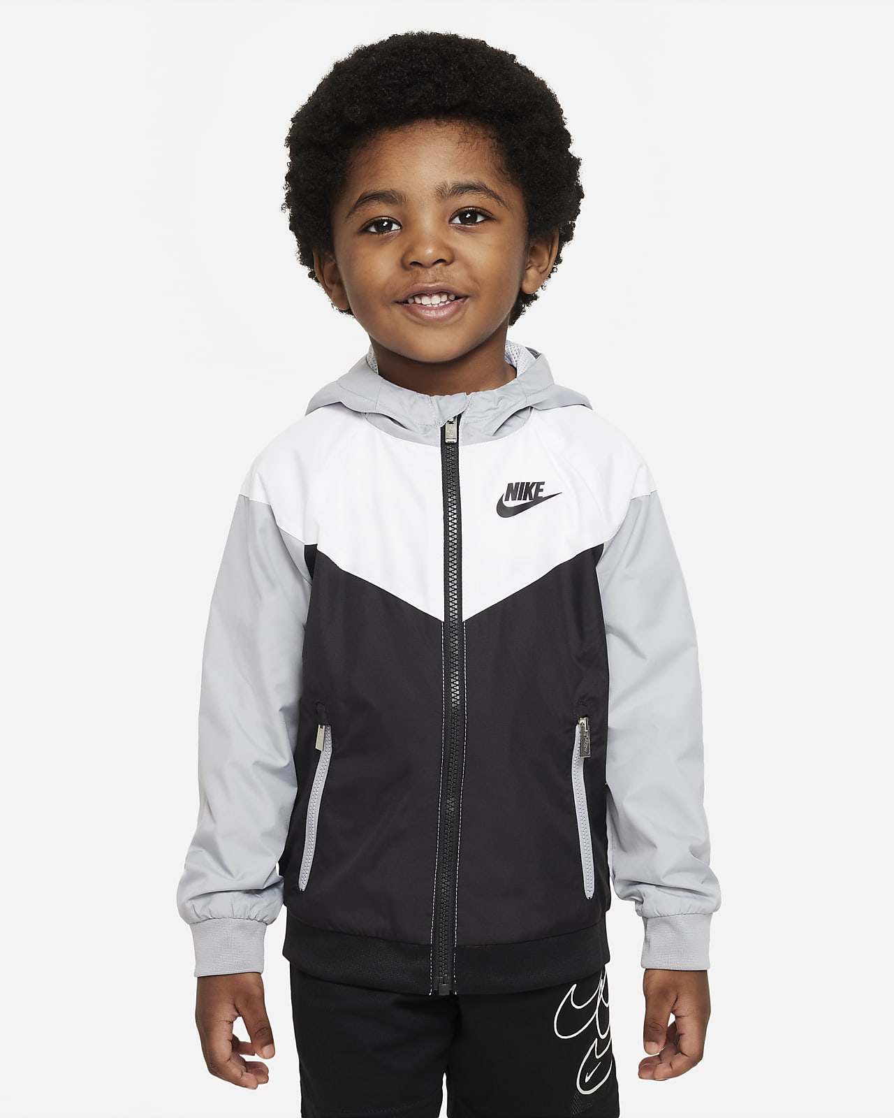 Veste à zip Nike Sportswear Windrunner pour tout-petit. Nike LU