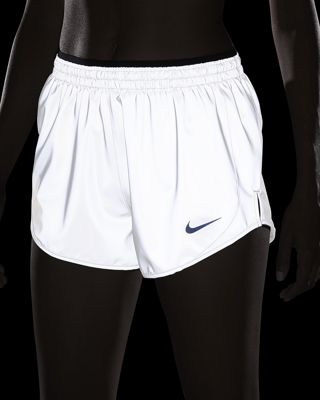 nike womens tempo luxe 3in running shorts