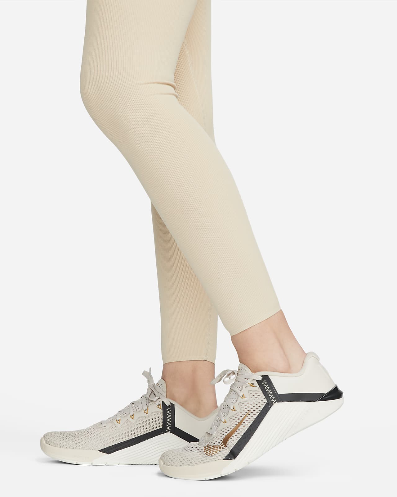 Leggings de tela de canalé para mujer Nike One Luxe. Nike.com