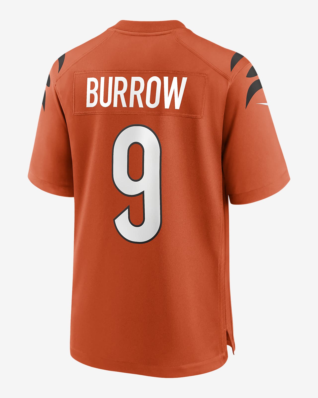 Mens NFL Team Apparel Cincinnati Bengals JOE BURROW Football Jersey Sh –