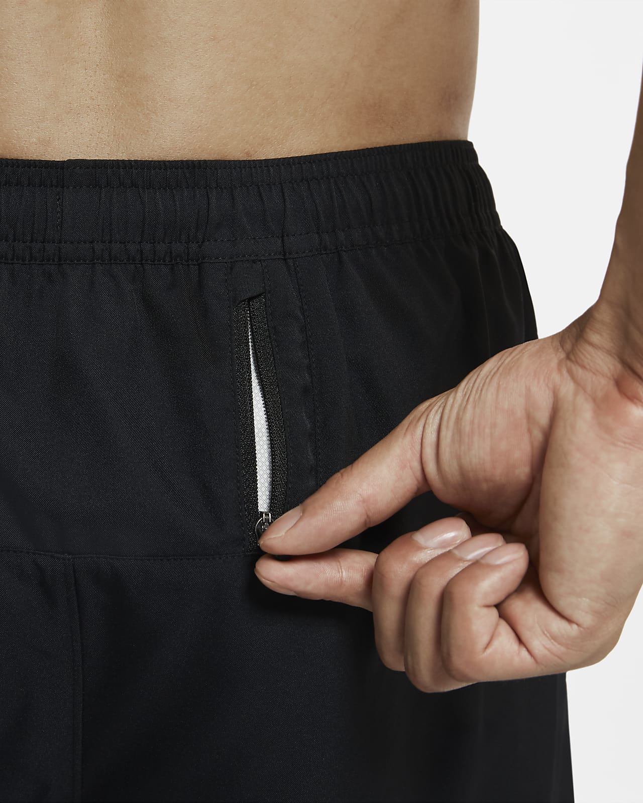 nike running wild run essential joggers in black