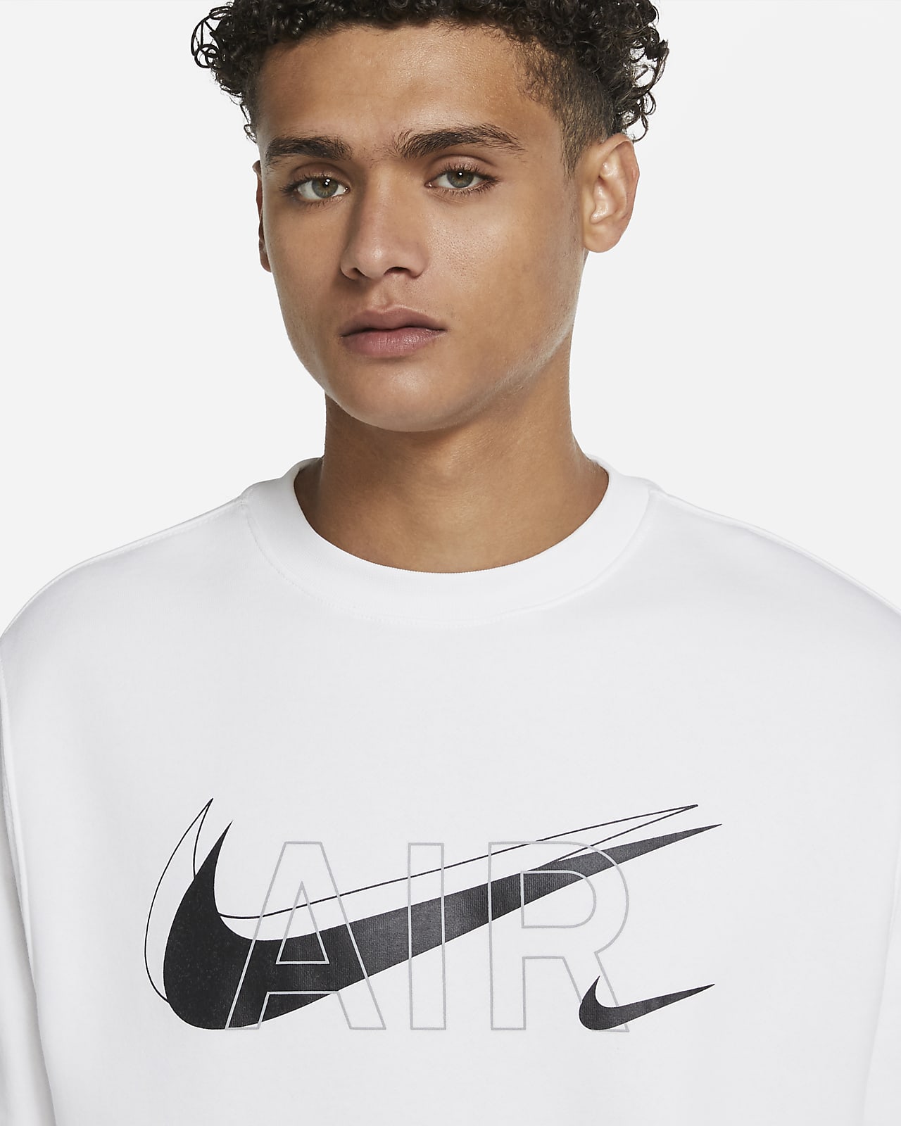 nike sportswear men's fleece crew