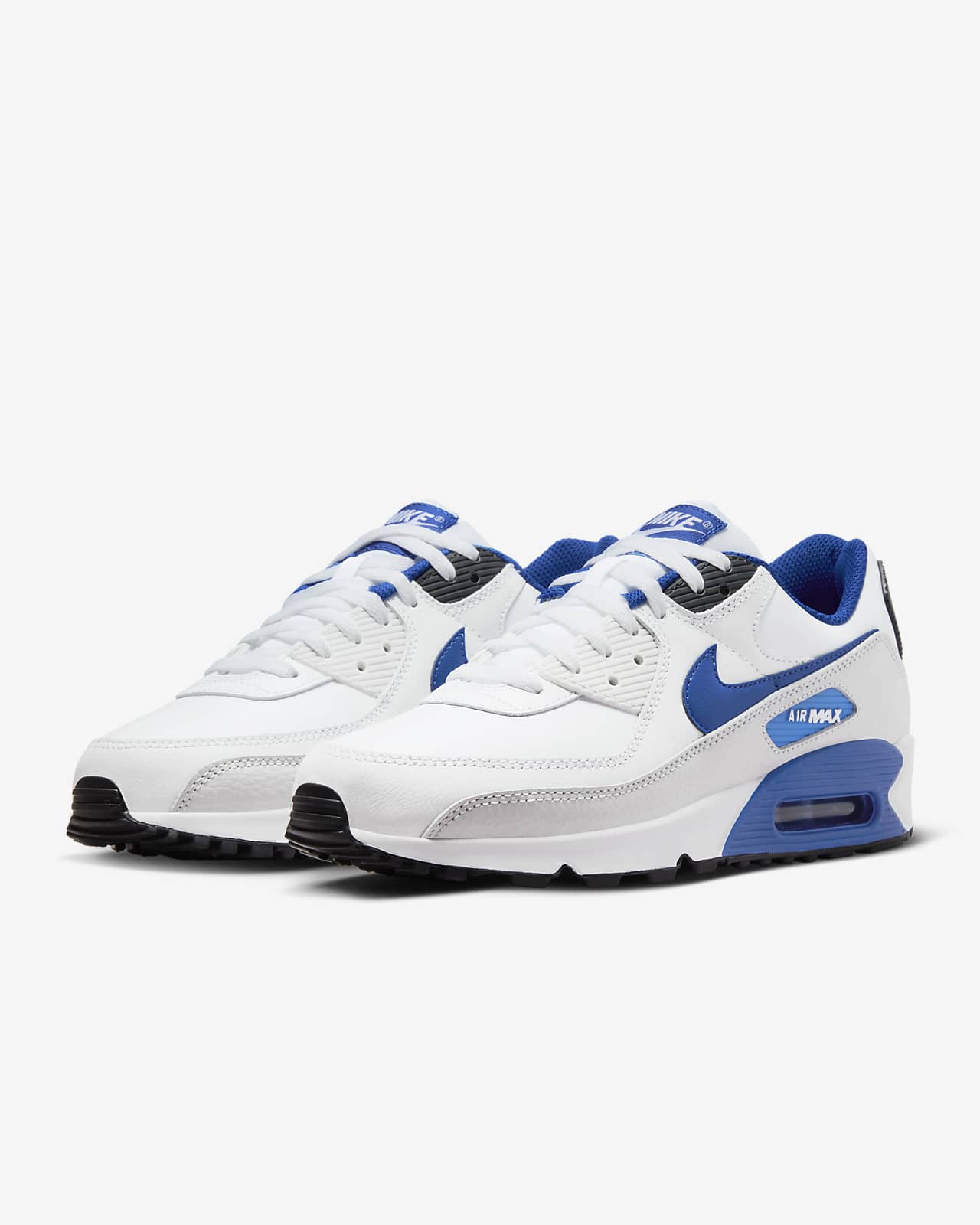 Blue Air Max 90 Shoes.