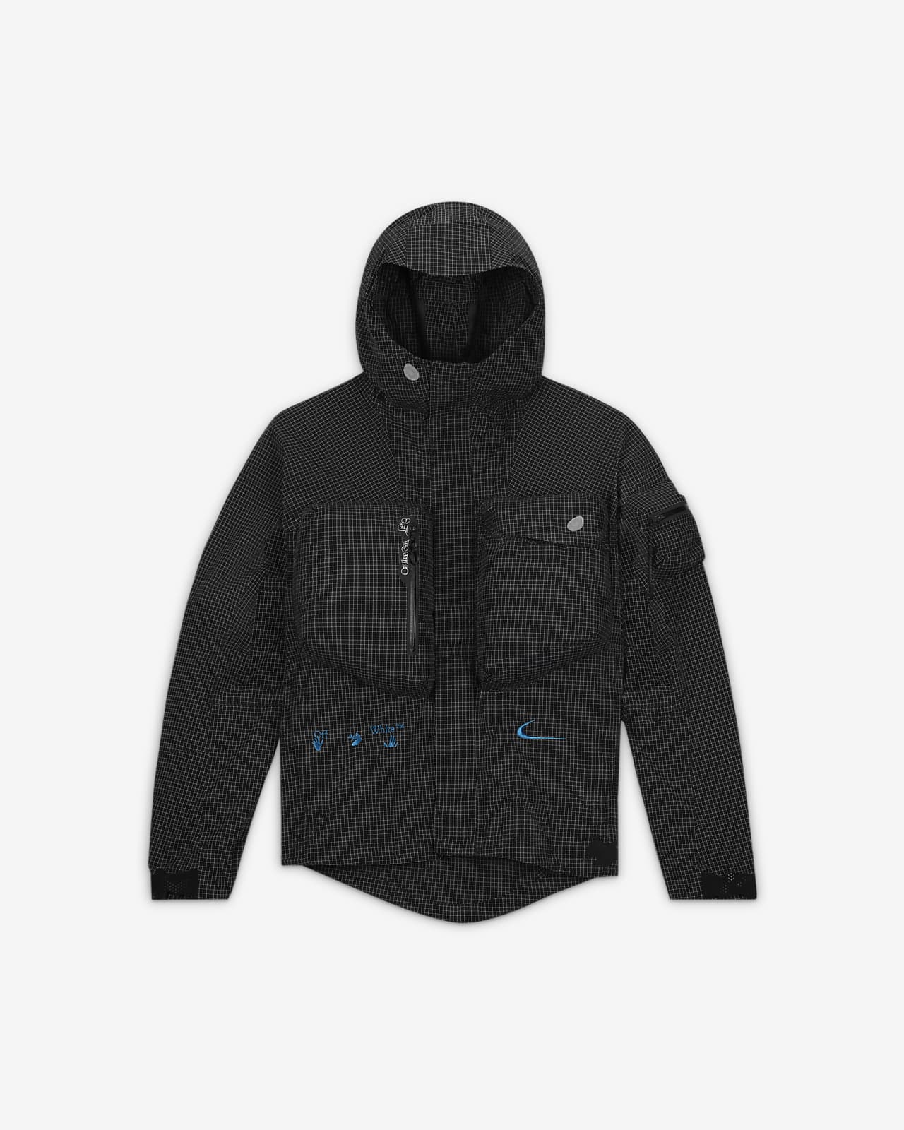 Mens nike jacket discount black