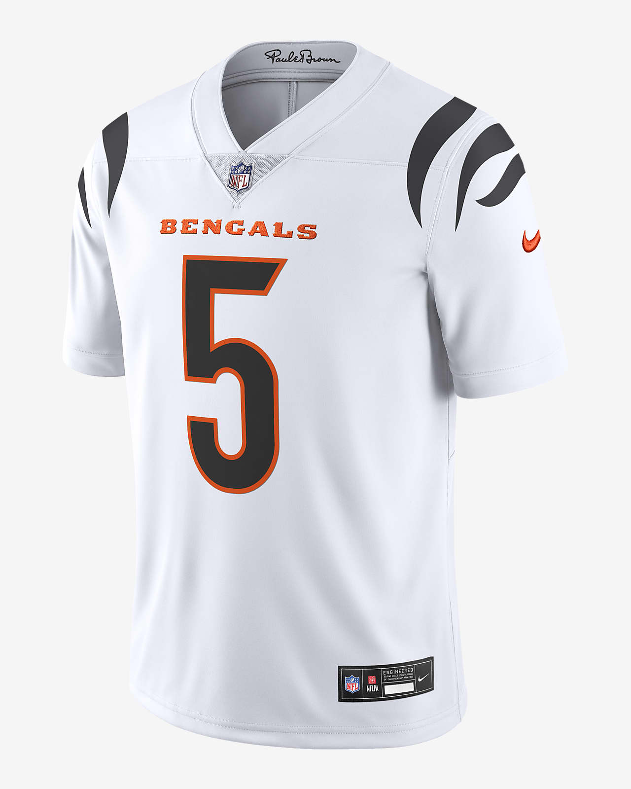Tee Higgins Cincinnati Bengals Nike Men's Dri-Fit NFL Limited Jersey in White, Size: 2XL | 32NM03HR9AF-2Y0