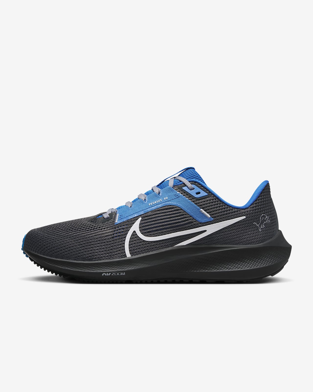 Nike Pegasus 40 (NFL Detroit Lions) Men's Road Running Shoes