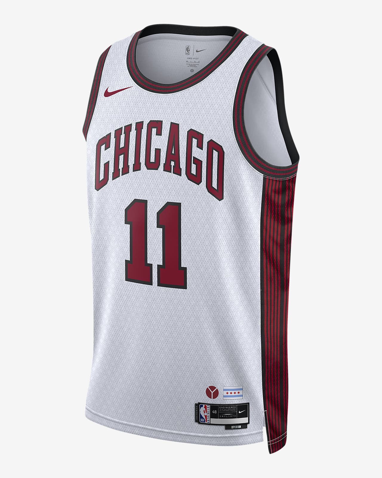 maíz Poderoso nadie Demar Derozan Chicago Bulls City Edition Camiseta Nike Dri-FIT NBA  Swingman. Nike ES