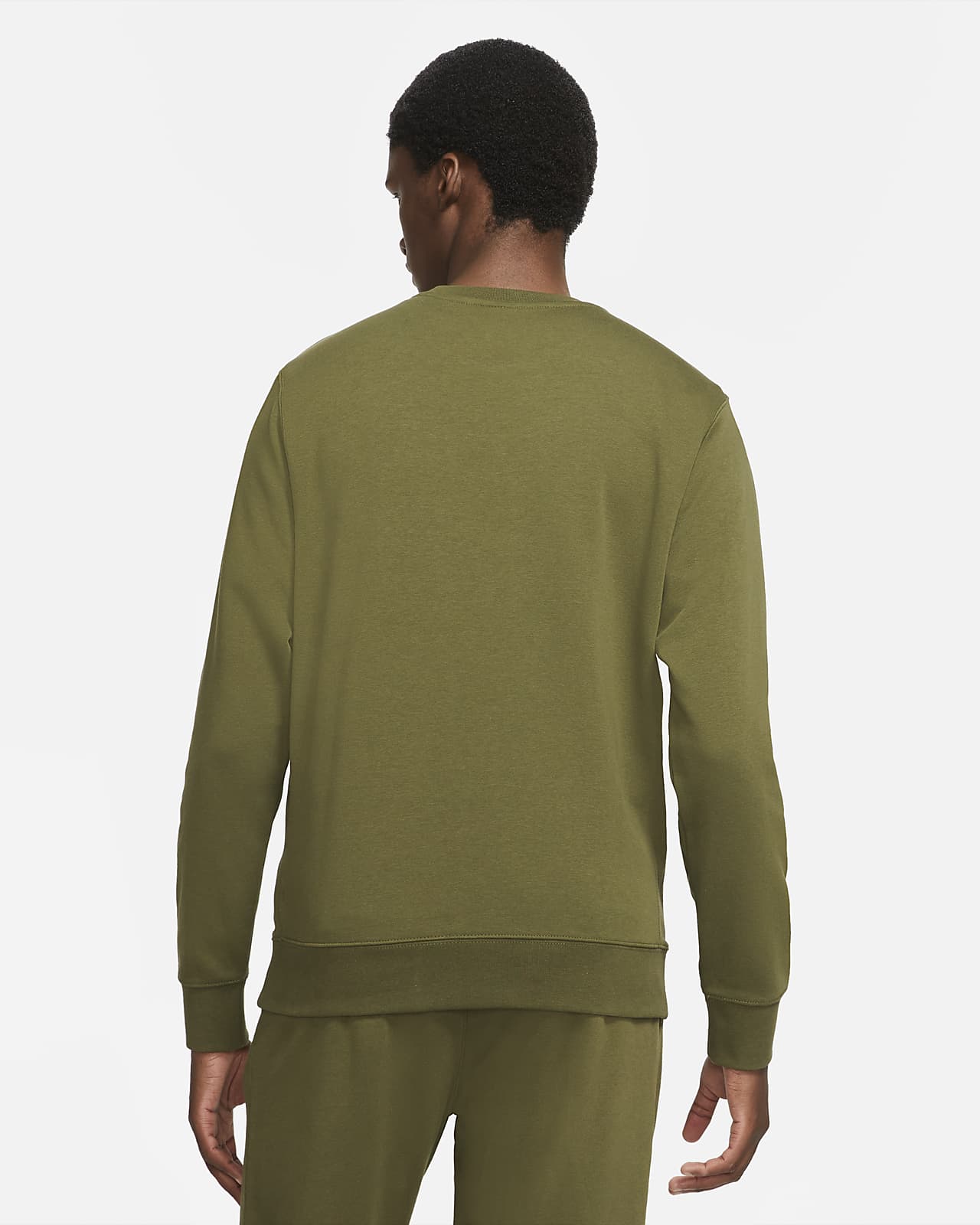 men's french terry crew nike sportswear