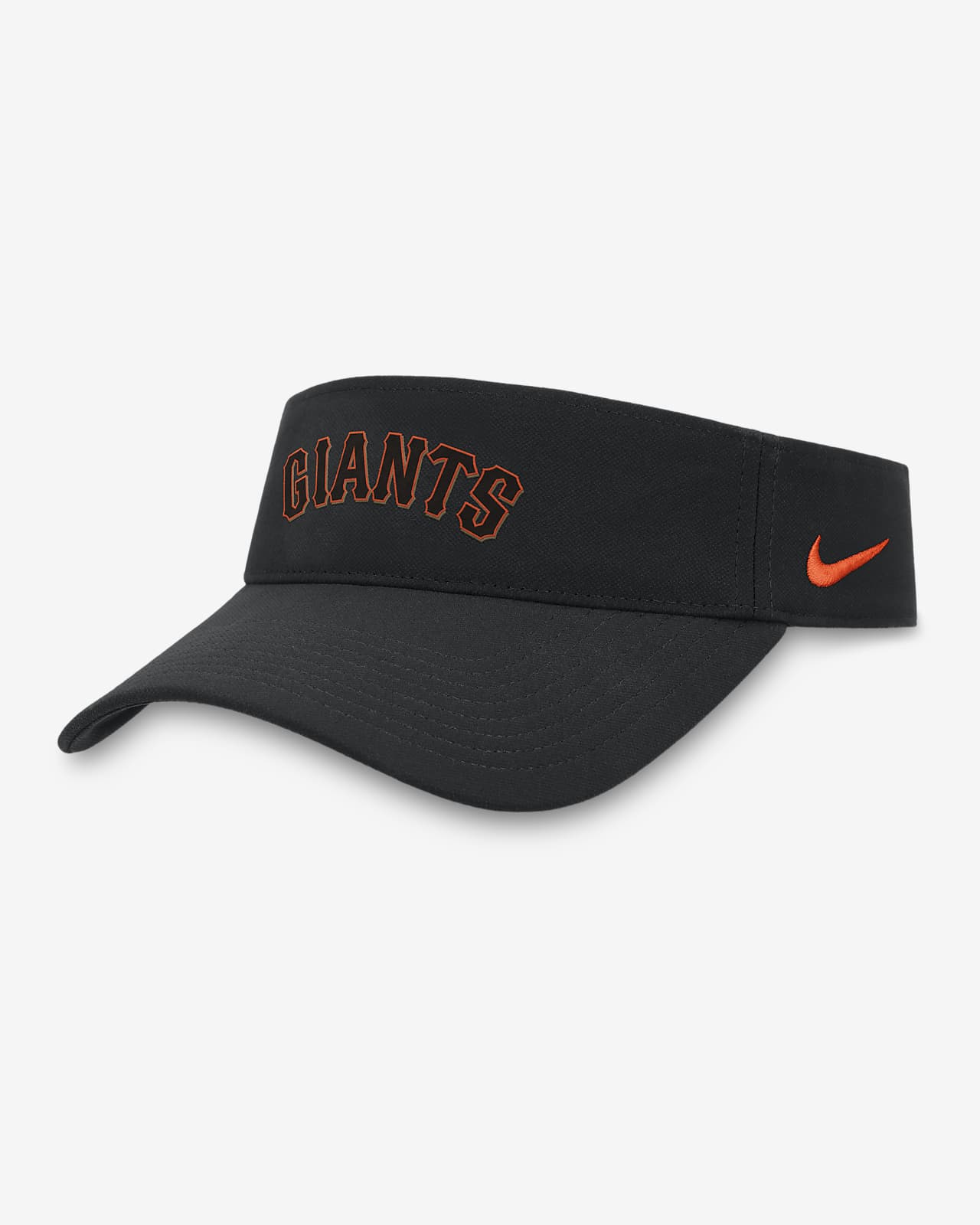 San Francisco Giants Wordmark Men's Nike Dri-FIT MLB Visor.