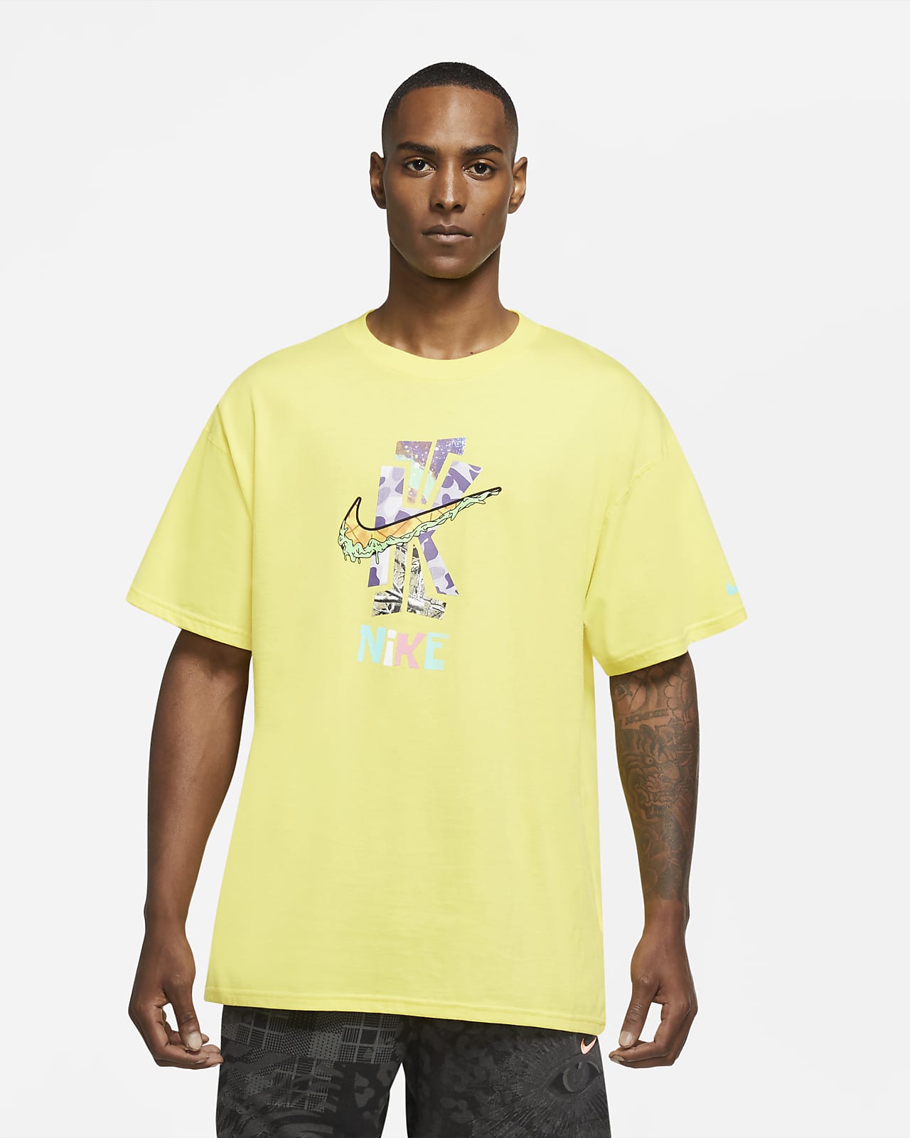 yellow shirt nike