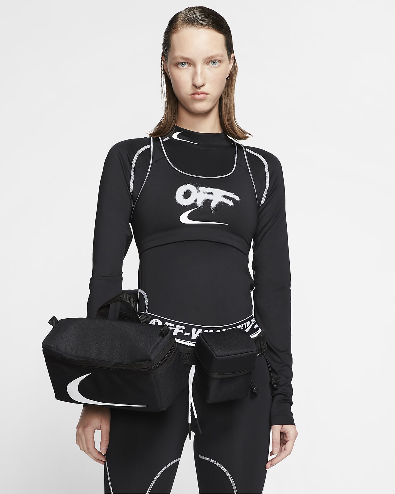 nike off white fanny pack