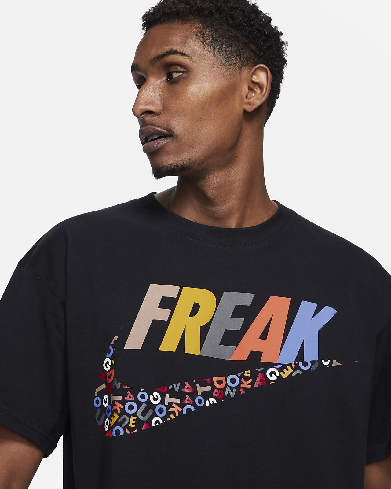 Nike Giannis freak Premium Basketball T-shirt in Black for Men