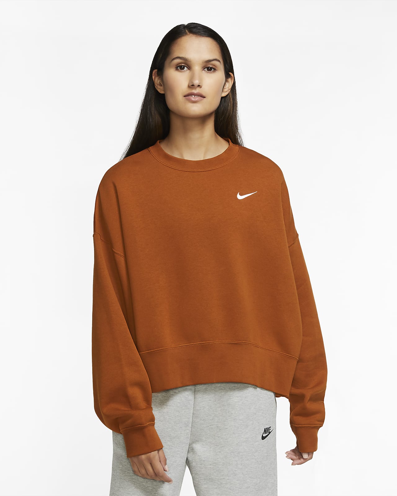 Sudadera de tejido Fleece para mujer Nike Sportswear Essential. Nike.com