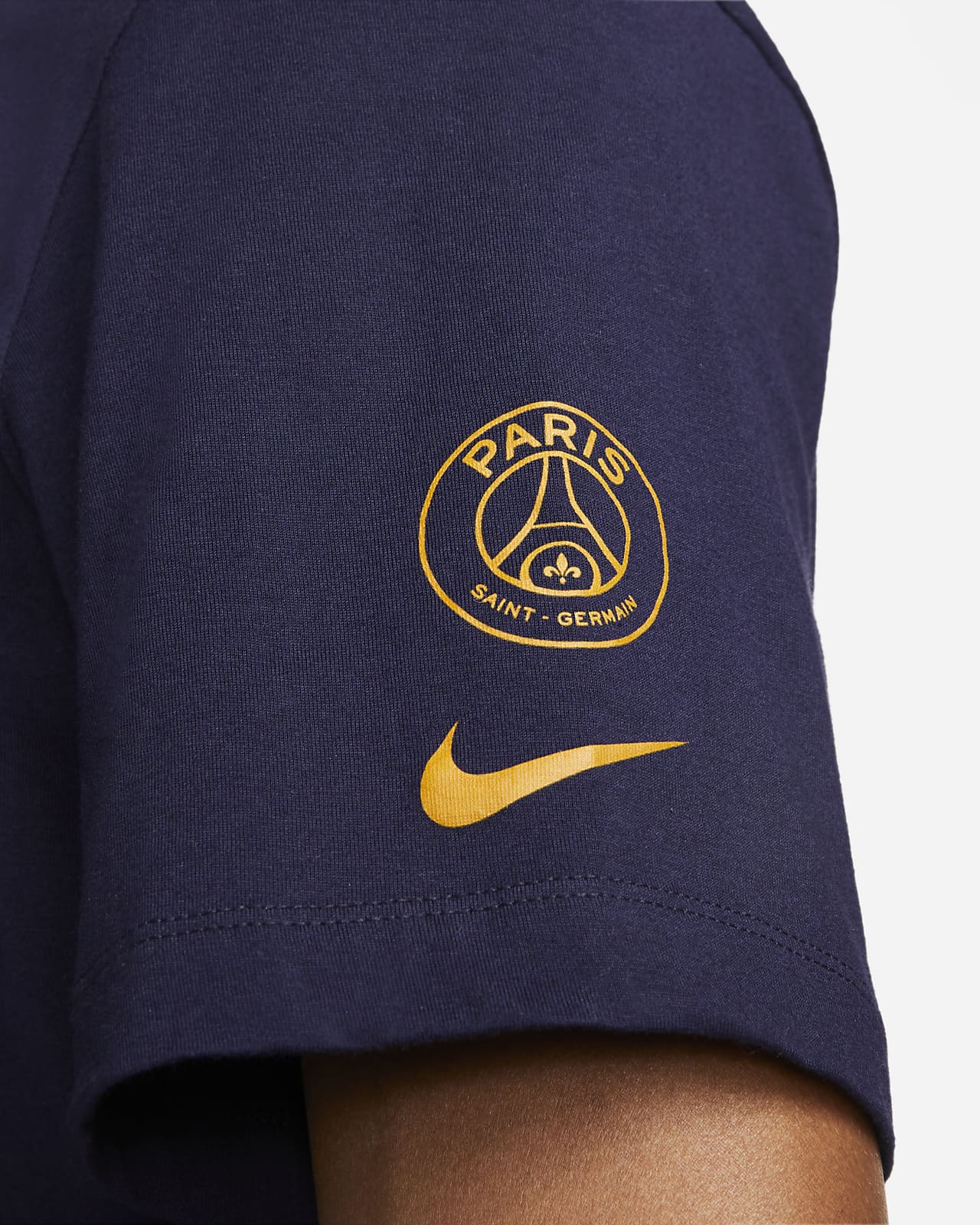 PSG T-shirt Gris Homme Nike Ground