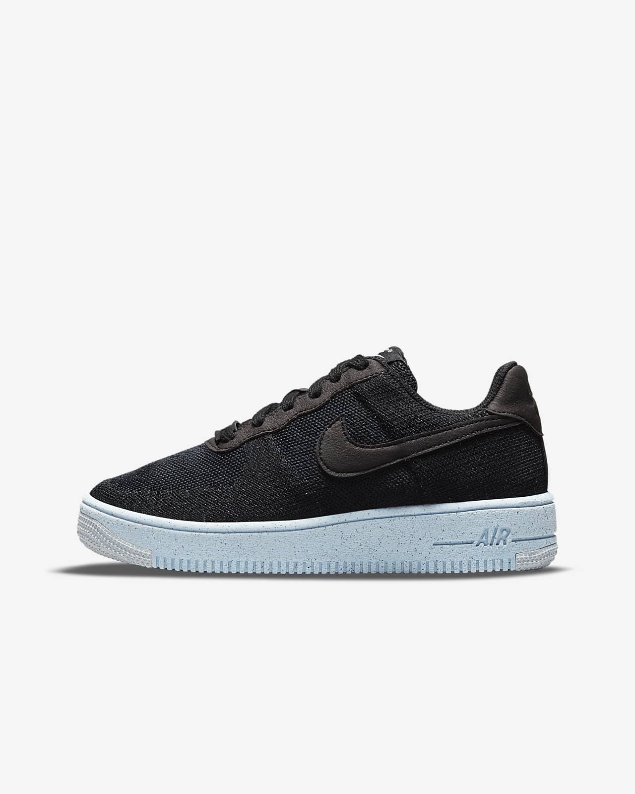Calzado para niños talla grande Nike Air Force 1 Crater Flyknit. Nike CL