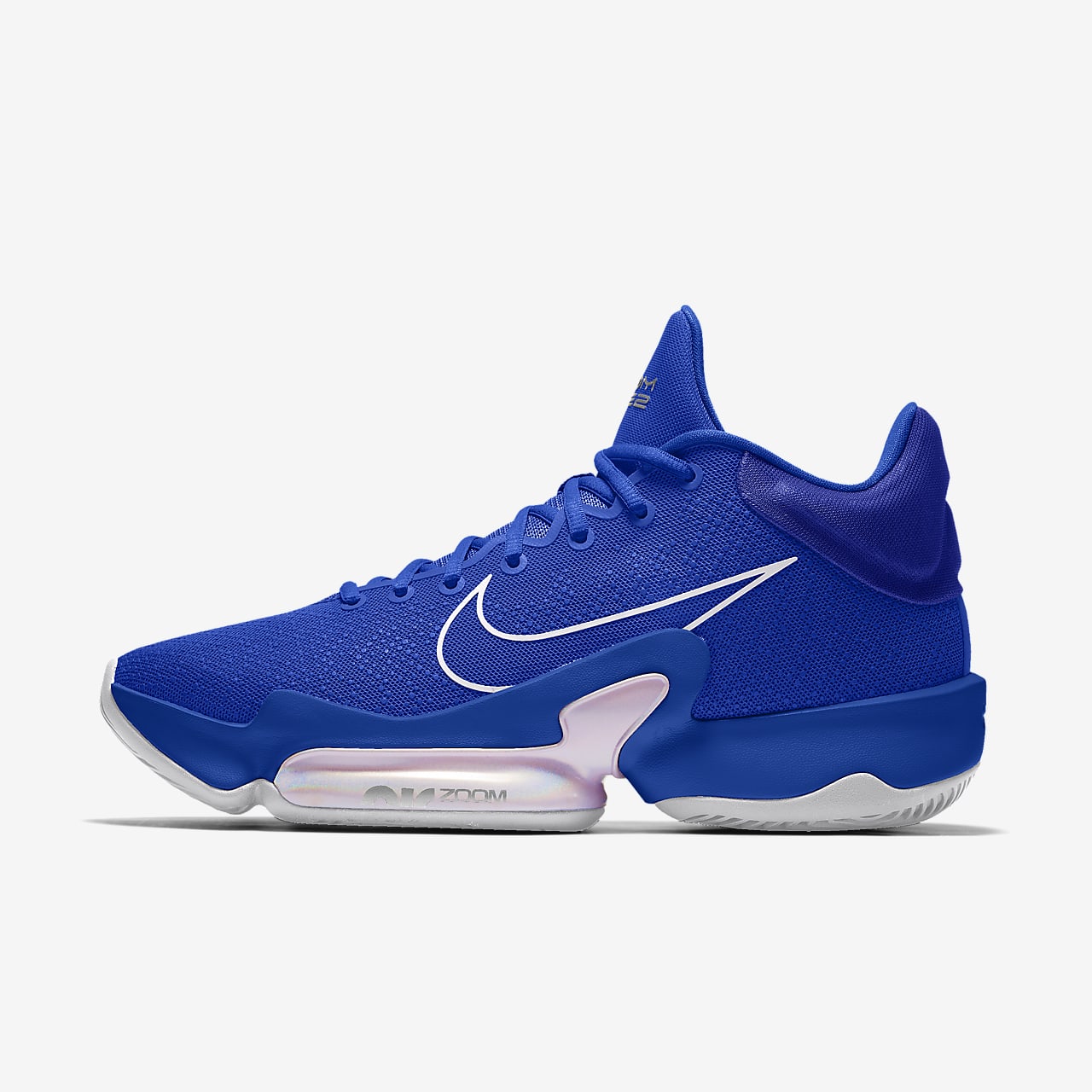 nike zoom basketball shoes blue