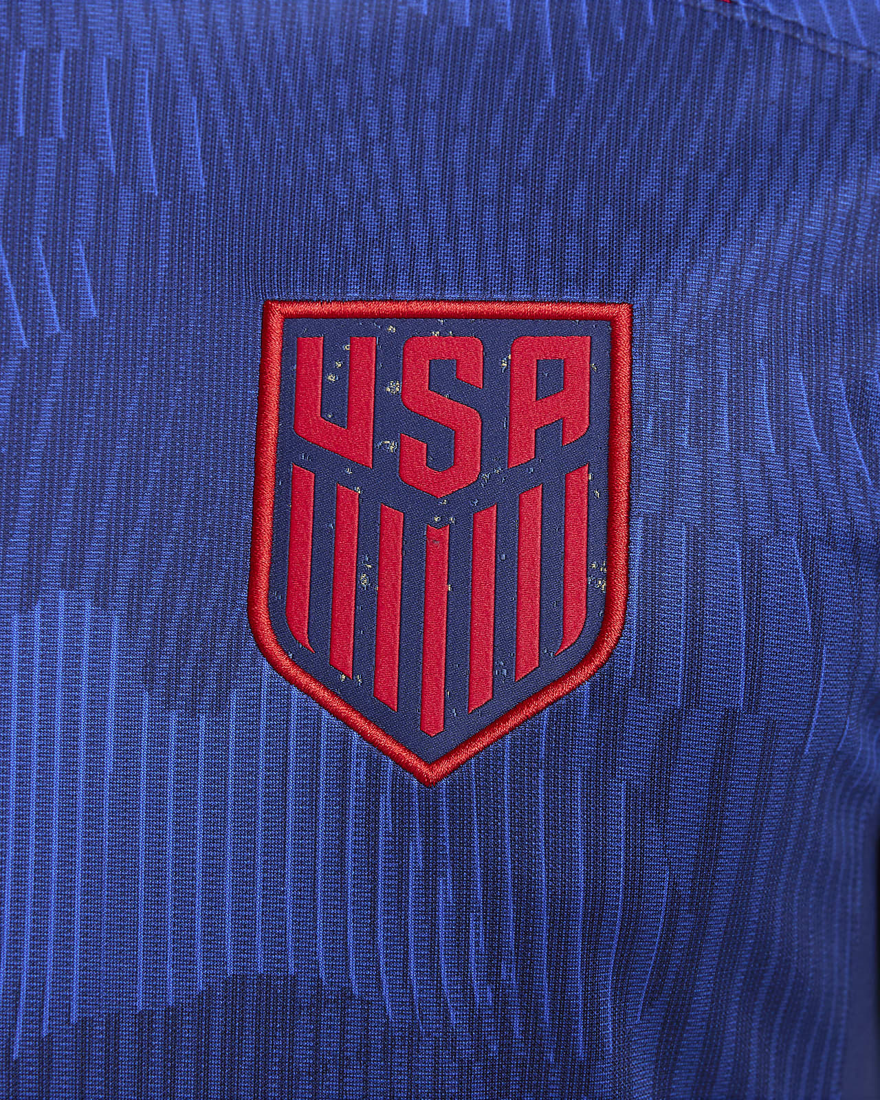 Nike Soccer WWC23 USA Stadium unisex away jersey in blue