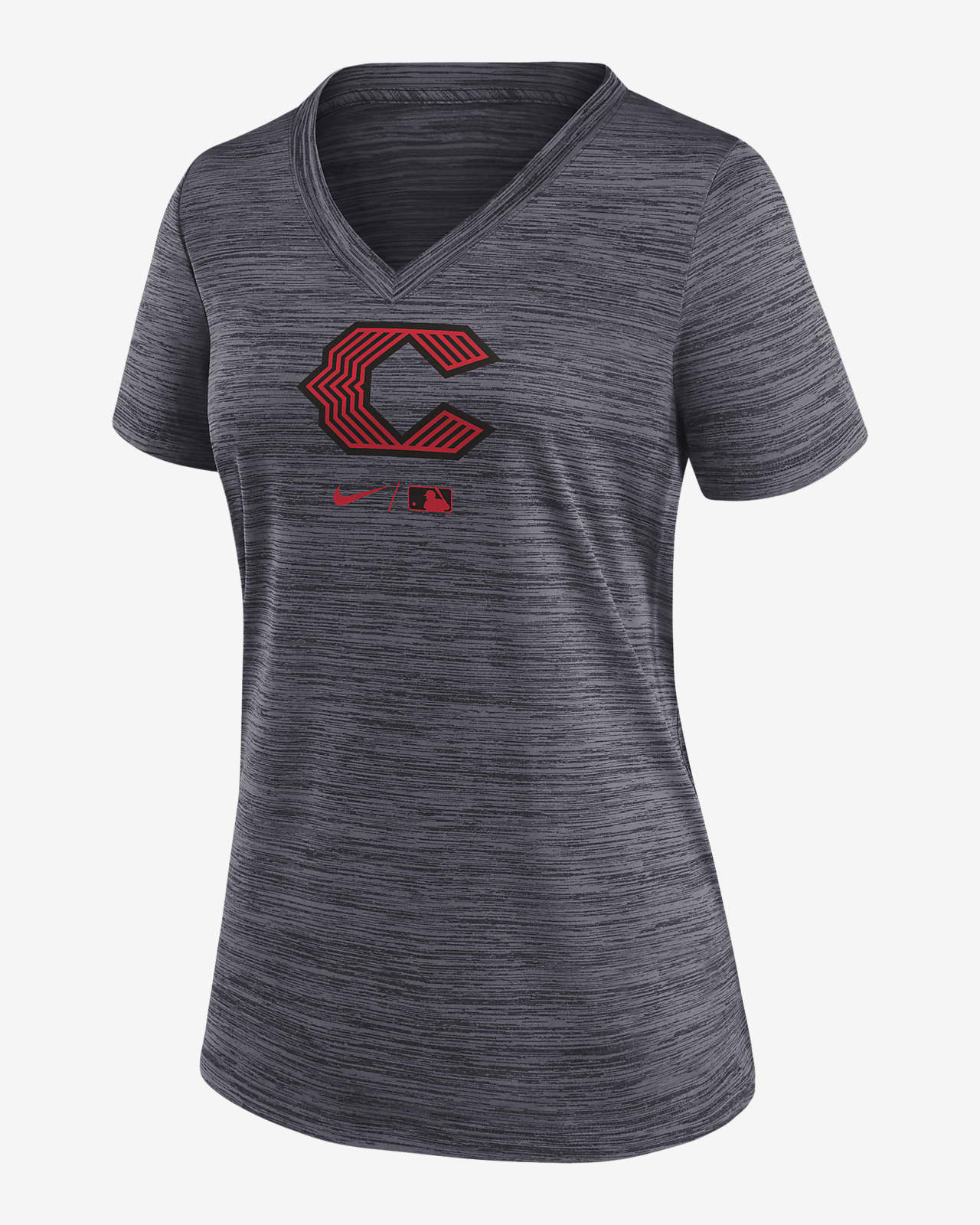 Nike Dri-FIT City Connect Velocity Practice (MLB Cincinnati Reds) Women's  V-Neck T-Shirt.