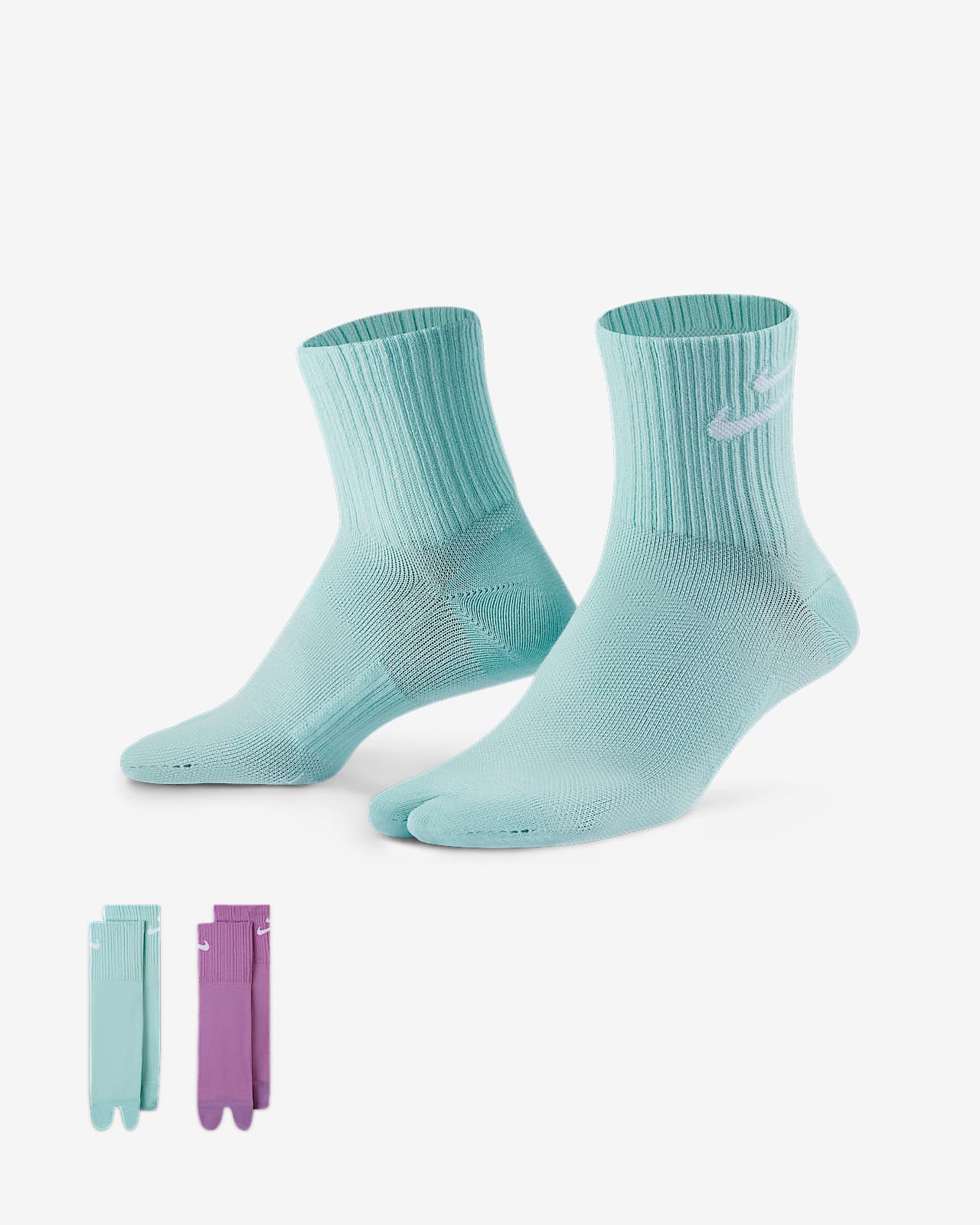 Blue nike ankle socks Clearance