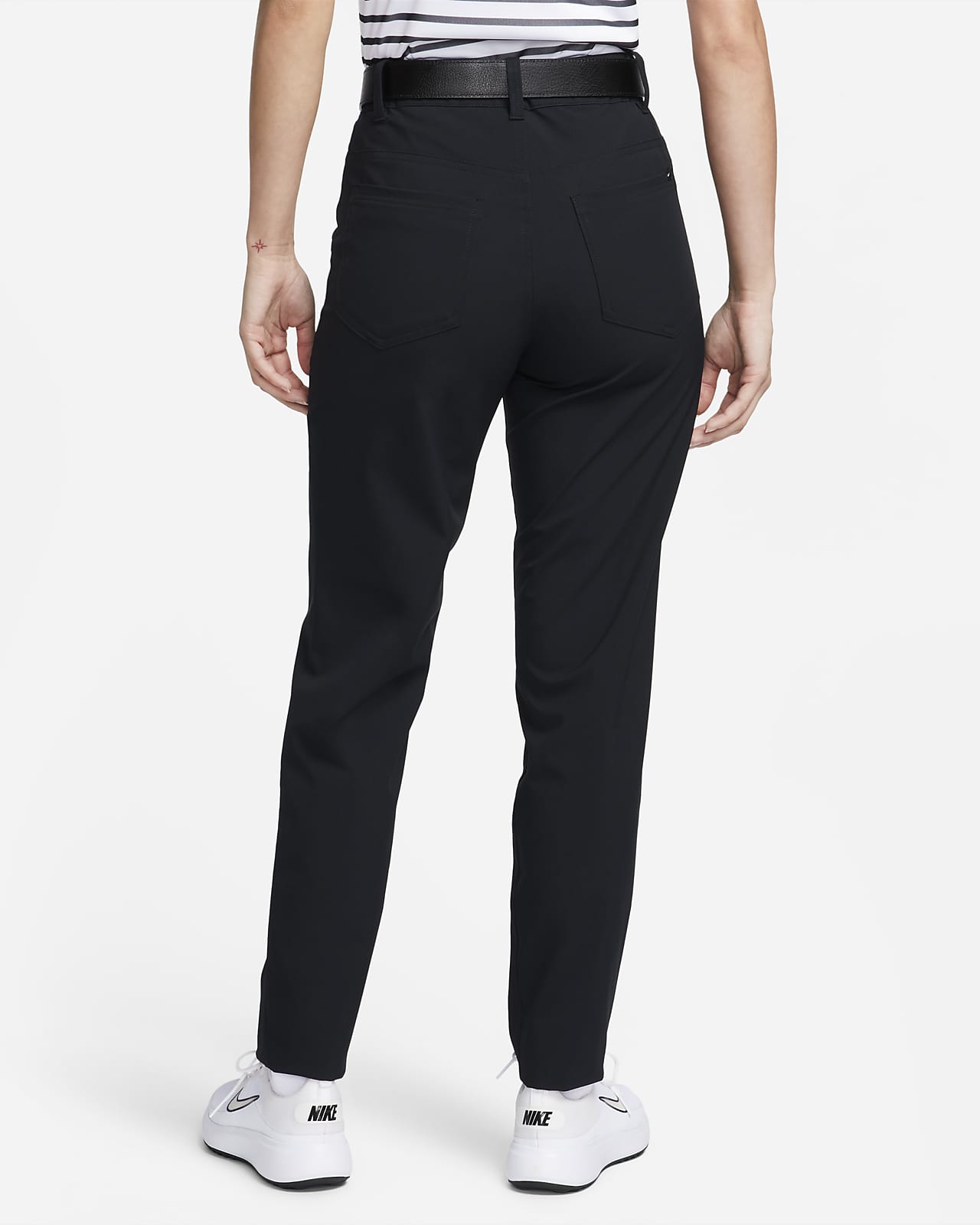 Nike Womens Dri-FIT Track Pant - Black/Reflective Silv - Womens