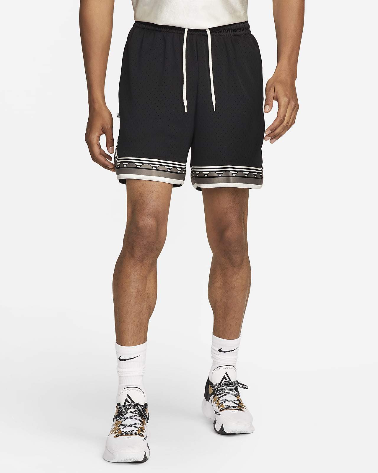 Shorts de básquetbol de malla de cm para hombre Giannis Nike Dri-FIT.