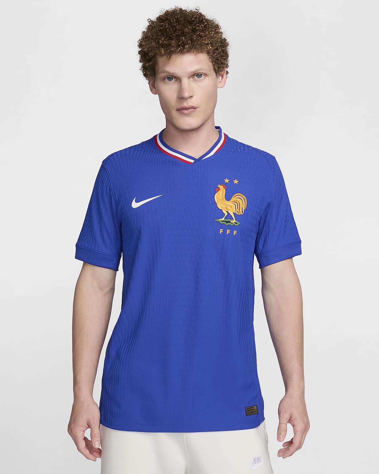FFF (Men's Team) 2024/25 Match Home Men's Nike Dri-FIT ADV Football Authentic Shirt