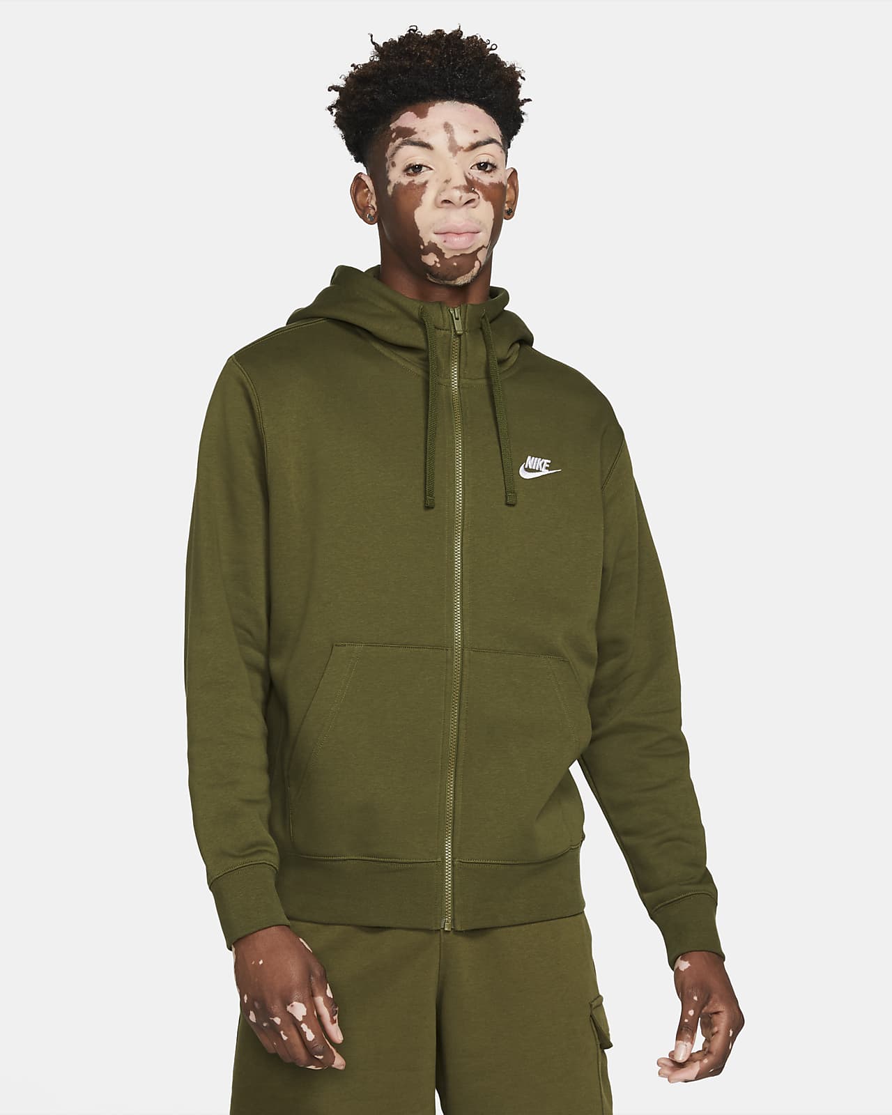 nike sportswear club fleece jacket