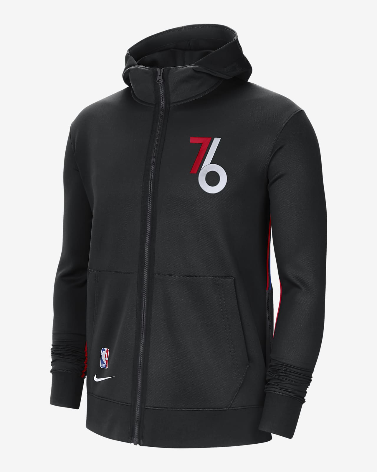 nike 76ers showtime hoodie