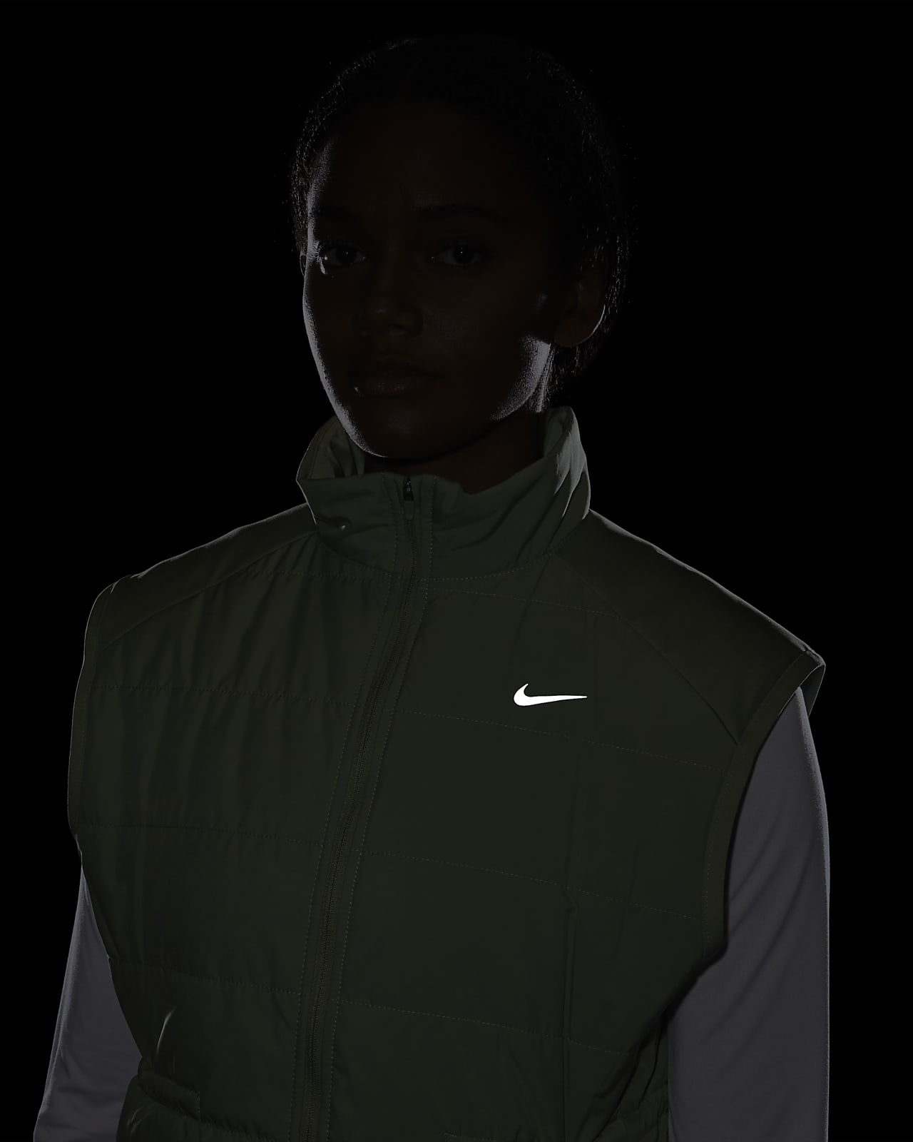 Nike Aerolayer Women's Running Gilet Black DM1542 010