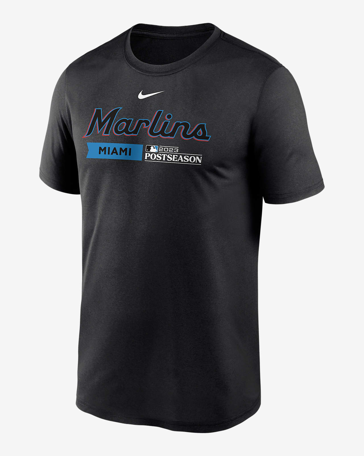 Miami Marlins Nike 2023 Postseason Legend Performance T shirt - Limotees