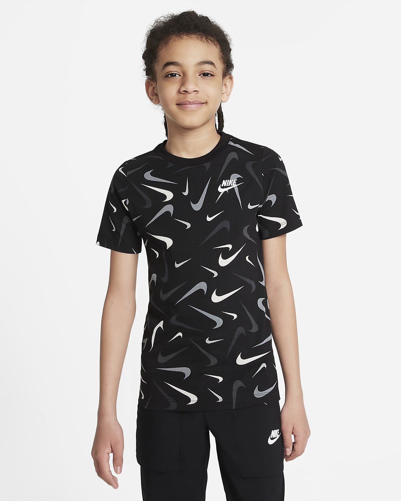 tee shirt nike garcon