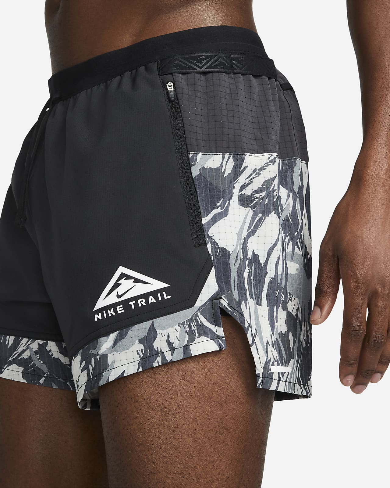 Brief-Lined Trail Running Shorts. Nike 