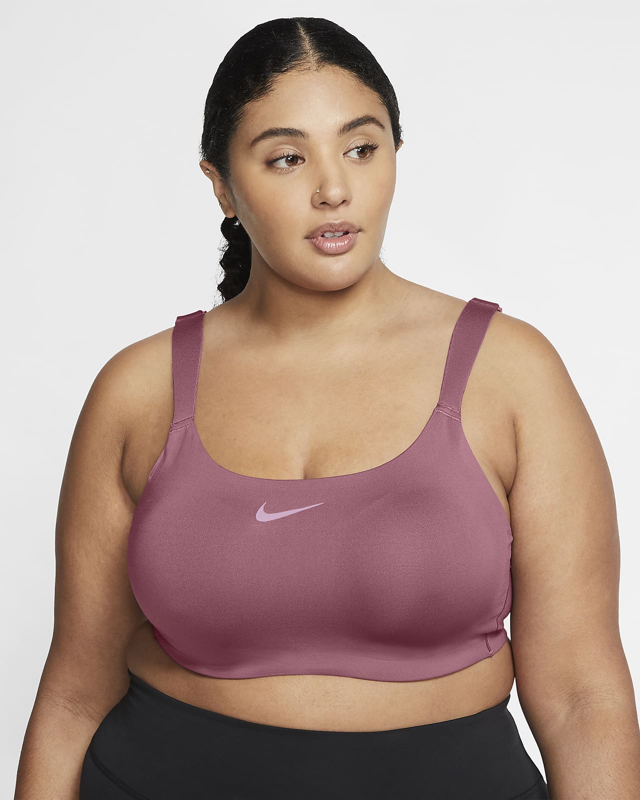 Nike Dri-FIT Bold Women's High-Support Underwire Sports Bra (Plus Size).  Nike.com
