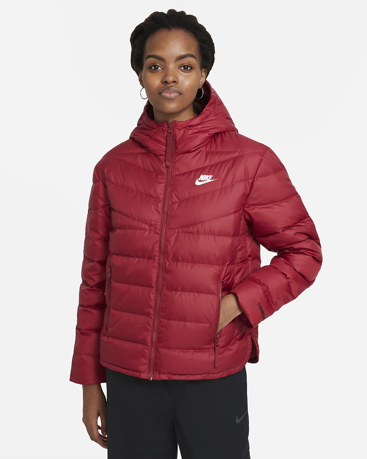 Betsy Trotwood Boil labyrinth Chamarra para mujer Nike Sportswear Therma-FIT Repel Windrunner. Nike.com