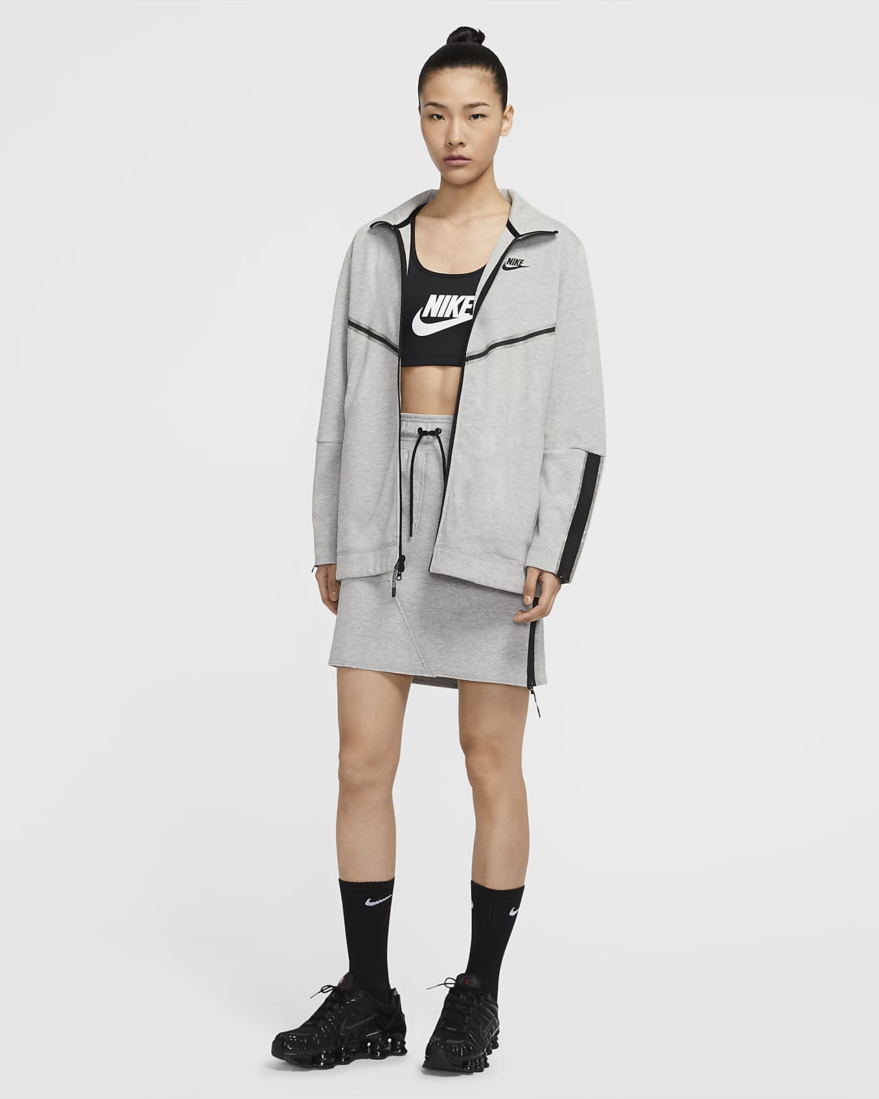 nike zip up long sleeve