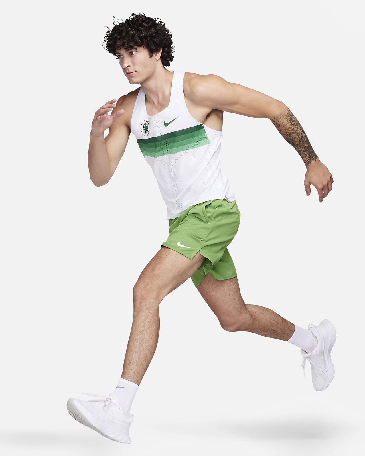 未使用】NIKE OREGON TRACK CLUB シングレット M - 陸上競技