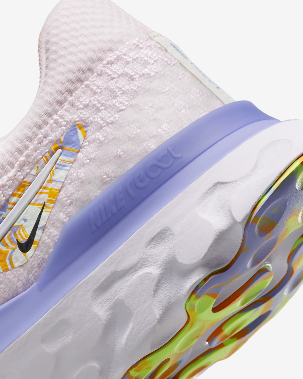 Nike React Infinity Run Flyknit 3 Premium Women's Road Running Shoes - Pink