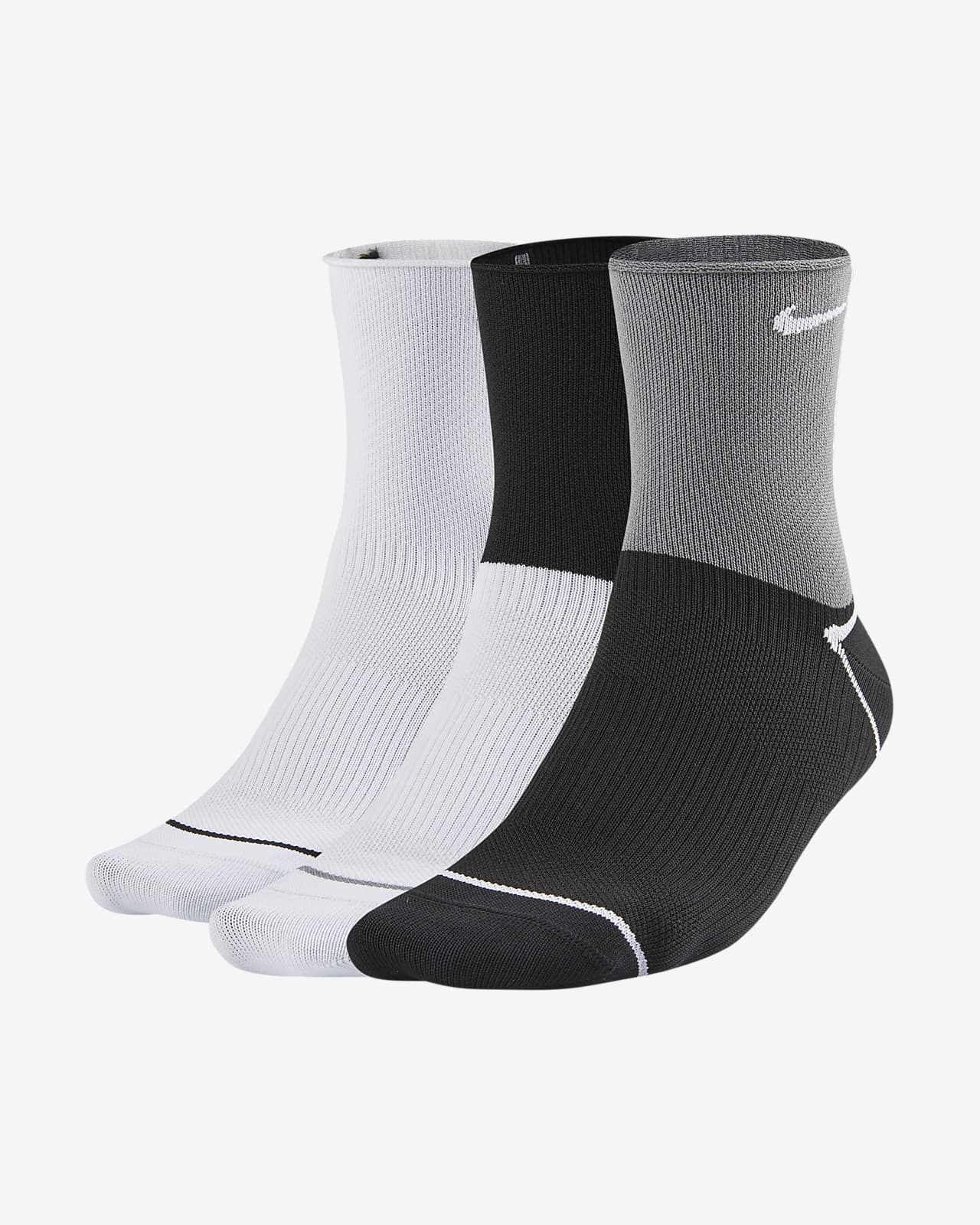 nike mid ankle socks womens